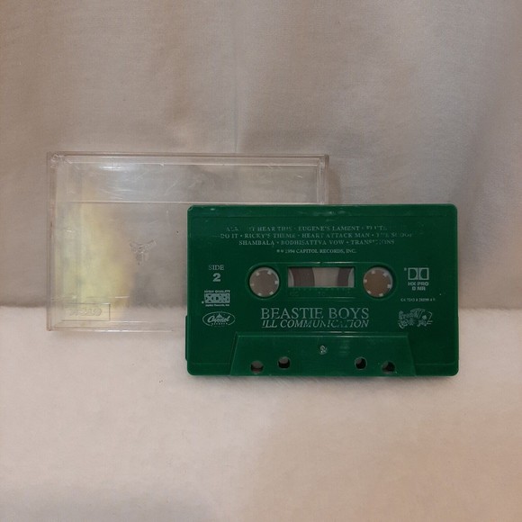 Beastie Boys Ill Communication Green Cassette 1994 Capitol NO Cover Art READ - Picture 2 of 10